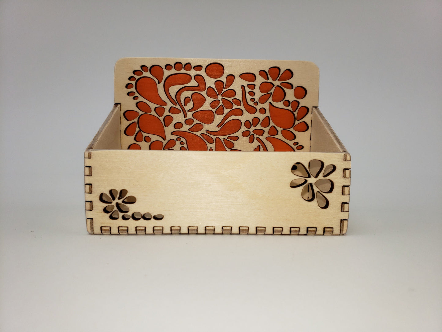 Tropical Floral Business Card Holder