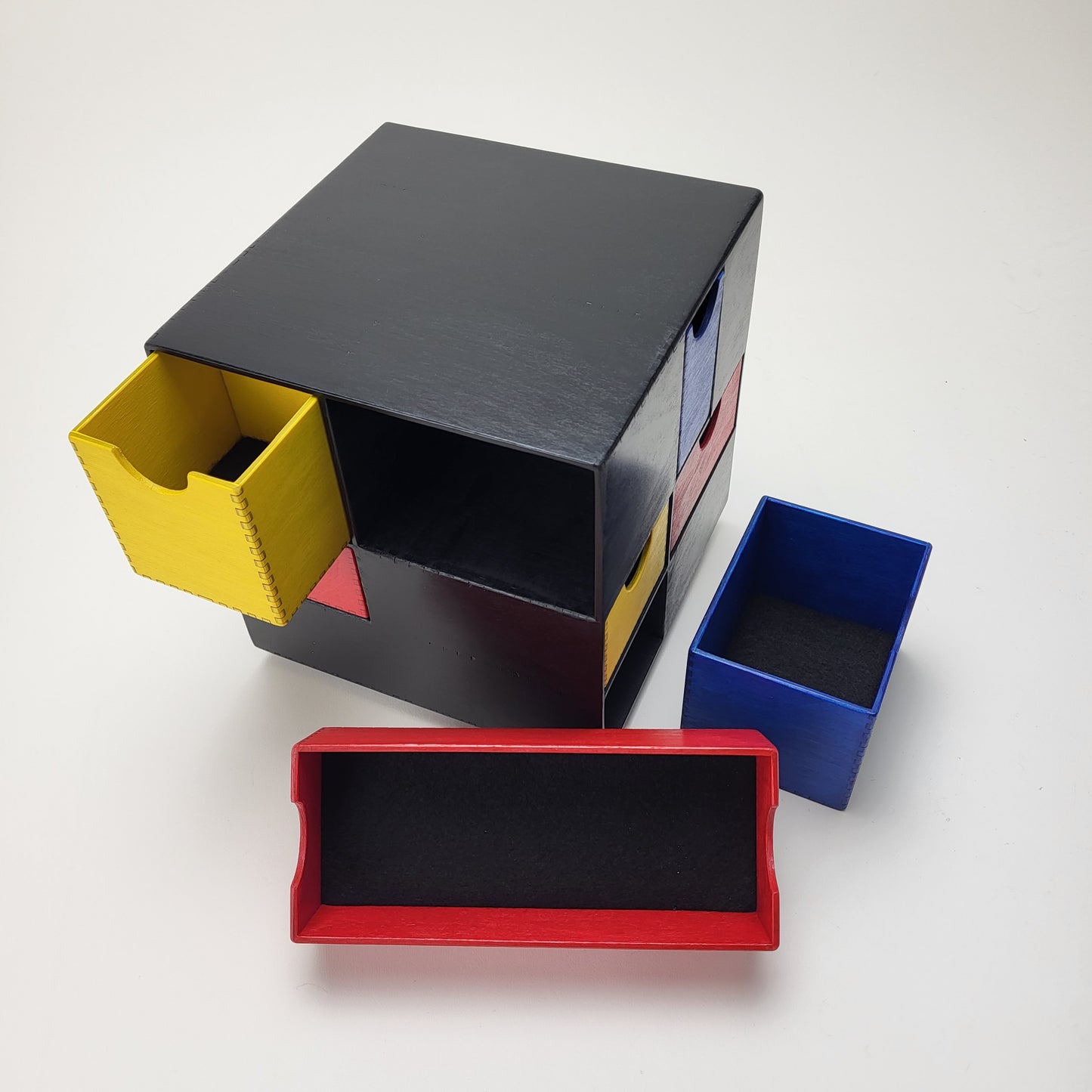 De Stijl Drawer Cube