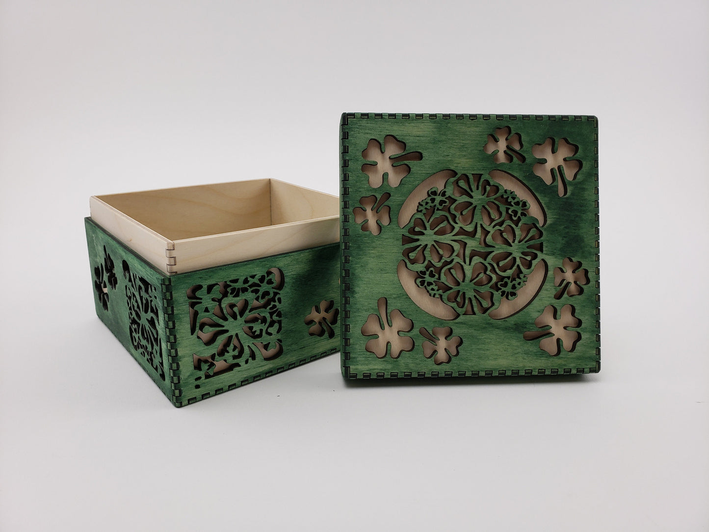 Large Shamrock Box