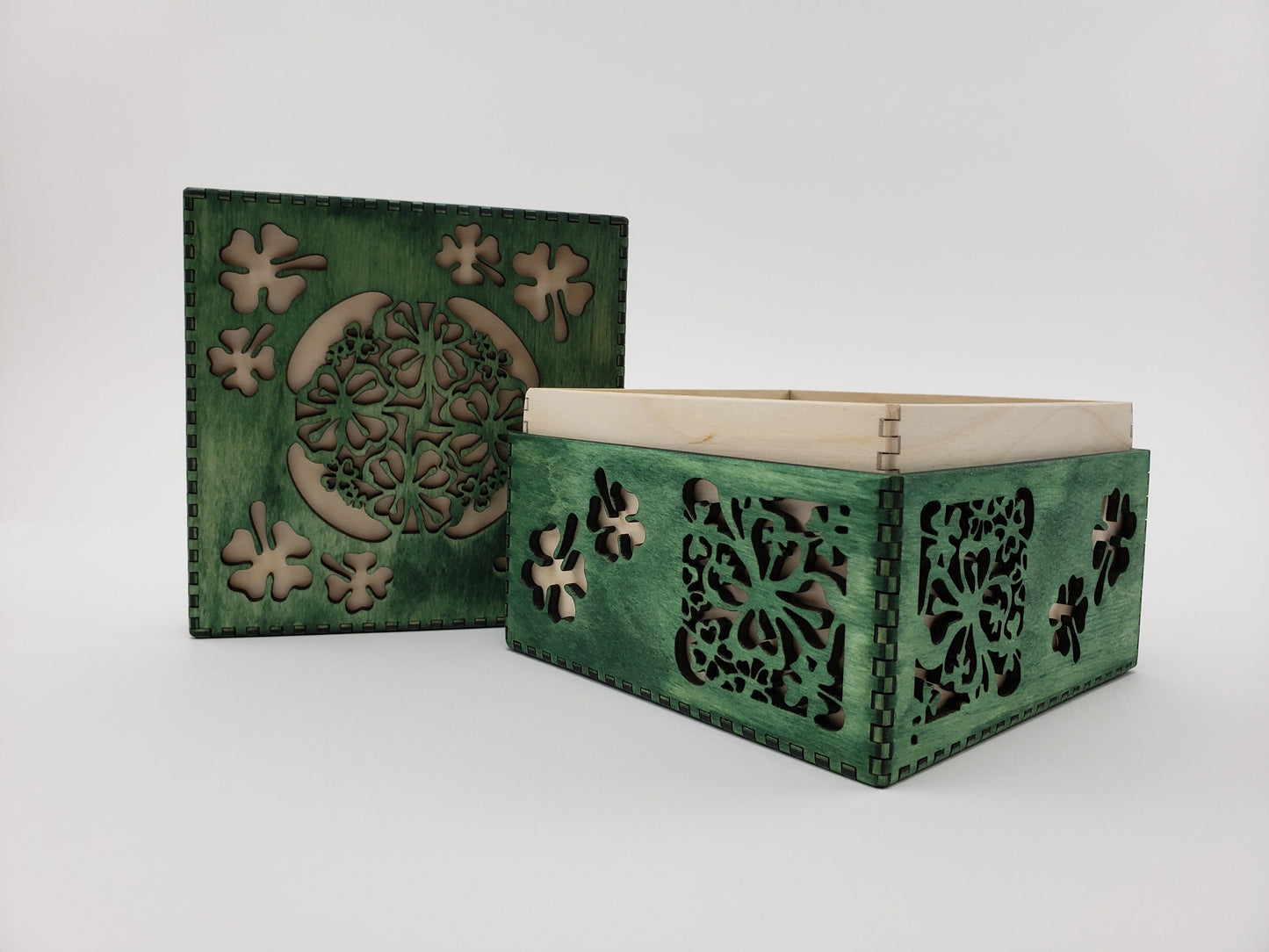 Large Shamrock Box