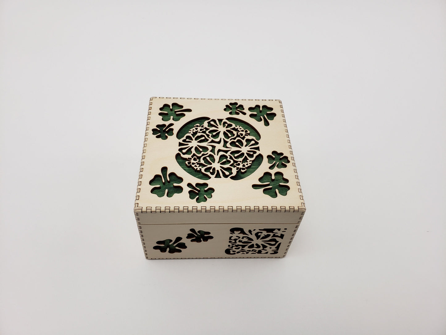 Large Shamrock Box