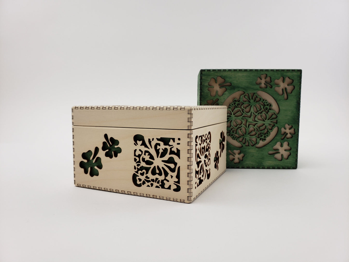 Large Shamrock Box